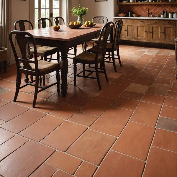 Idées inspirantes pour un sol en terre cuite authentique